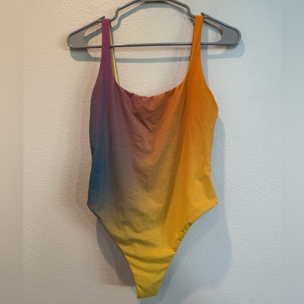 RVCA Golden Staple One Piece Swim Suit
